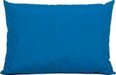 Tex Style Plofkussen – 60 x 40 cm – Olefin – Uni Turquoise 2306