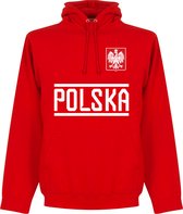 Polen Team Hoodie - Rood - S