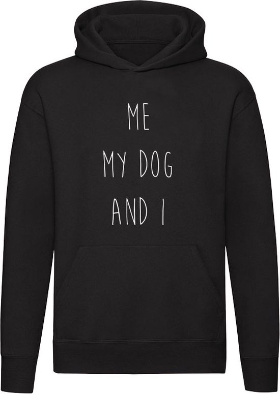 Moi mon chien et moi Sweat à capuche | chien | animal domestique | journée des animaux | Unisexe | Pull | Sweat | Capuche
