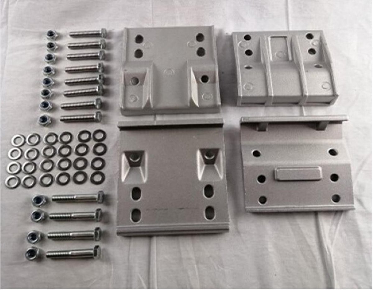 Enduro Aluminium Chassis Montageplaten Set EM303