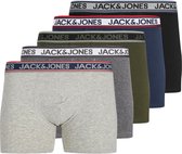 Jack & Jones Junior Effen Boxershorts Jongens JACVANCE 5-Pack - Maat 128