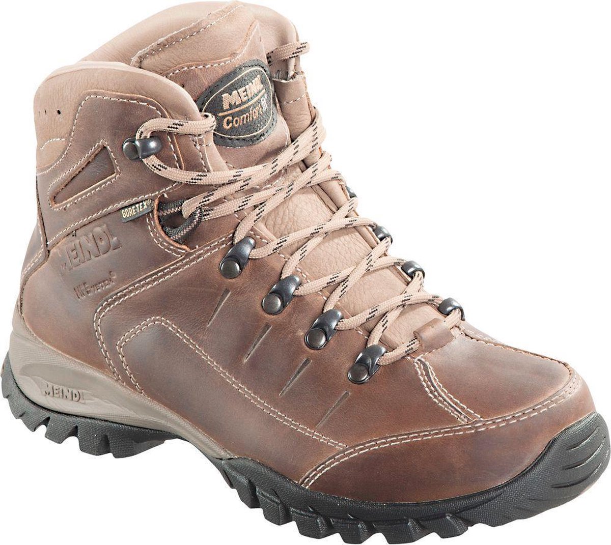 Meindl Jura Lady GTX Wandelschoen Dames leren mid wandelschoenen Beige