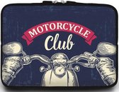 Housse universelle pour ordinateur portable - 10,2 pouces - Motorcycle Club