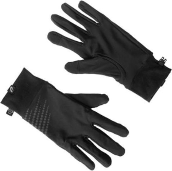 Asics Basic Hardloop Handschoenen Hardloophandschoenen - Unisex - zwart | bol.com