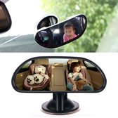 Auto Auto 360 graden verstelbare zuignap Achteruitkijkspiegel Baby bolle spiegel