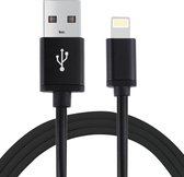 1M 3A 8-pins naar USB Data Sync oplaadkabel, Diameter: 4 cm, voor iPhone XR / iPhone XS MAX / iPhone X & XS / iPhone 8 & 8 Plus / iPhone 7 & 7 Plus / iPhone 6 & 6s & 6 Plus & 6s Pl