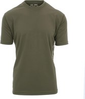 101 INC - Tactical t-shirt Quick Dry (kleur: Groen / maat: M)