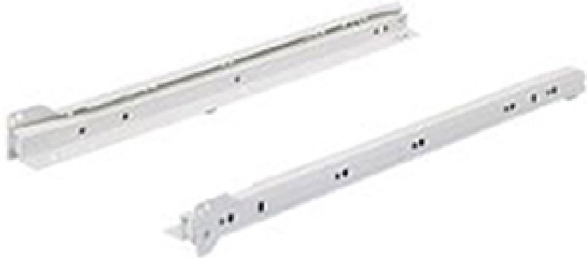 Hettich gedeeltelijke uitschuifbare loopwagen FR 402 w.Stop Contr...
