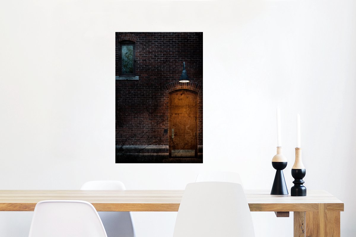 Deur - Muur - Lamp - Architectuur