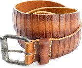 Kidzzbelts Jongenskinderriem JeansVintage 1804 - Cognac - 75 cm