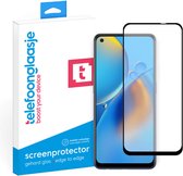 Telefoonglaasje Screenprotectors - Geschikt voor OPPO A74 4G - Volledig Dekkend - Gehard Glas Screenprotector - Geschikt voor OPPO A74 4G - Beschermglas