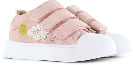 Klittenbandschoenen | Meisjes | Pink cloud | Leer | Shoesme | Maat 22