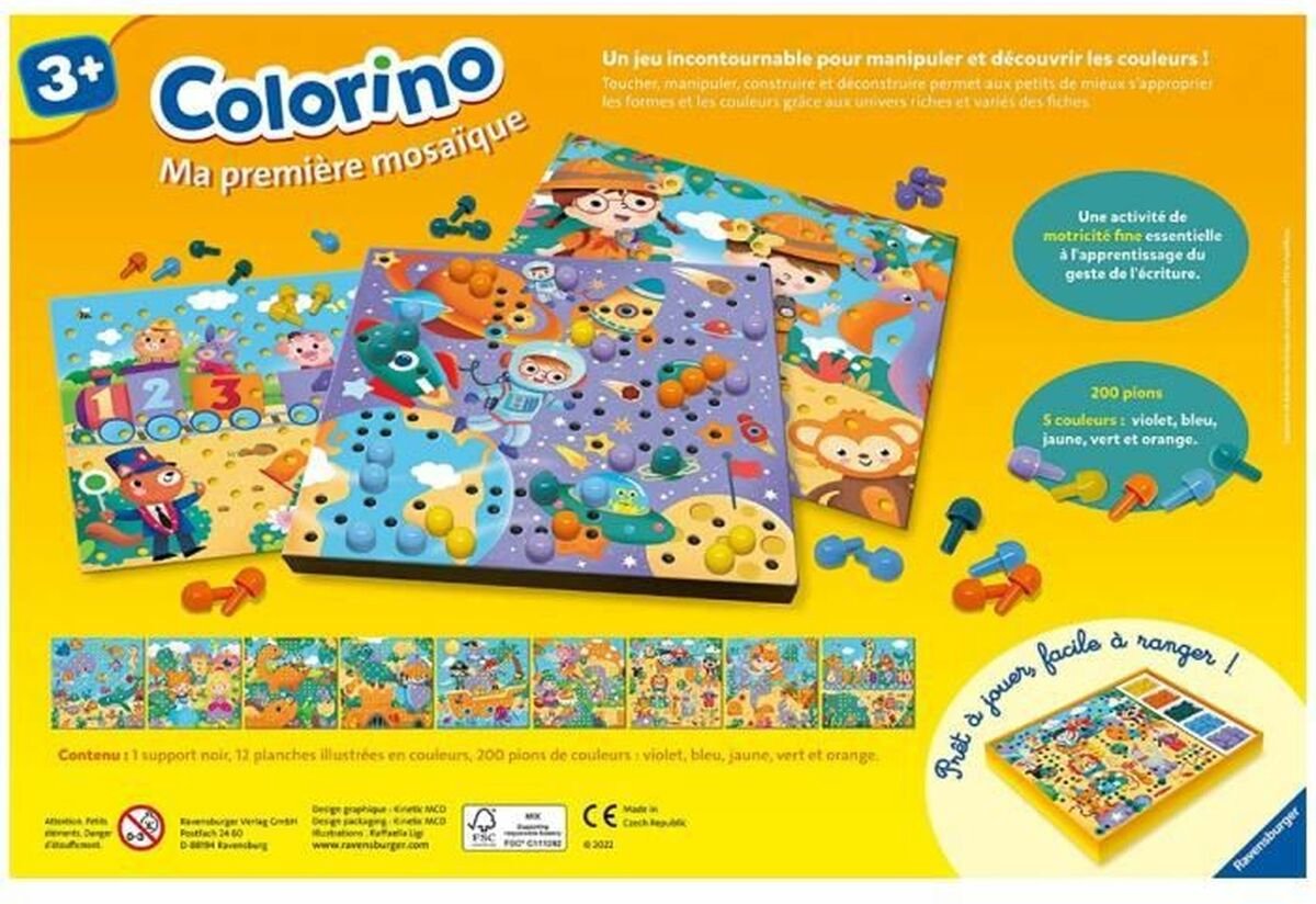 Colorino Les Émotions - Jeu Éducatif - Apprentissage Des Couleurs