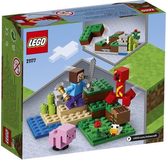 LEGO Minecraft De Creeper Hinderlaag - 21177 - LEGO