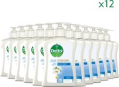 Dettol Handzeep - Antibacterieel - Extra Care Gevoelige en Normale Huid Lotus & Kamille 250ml x12 - Voordeelverpakking