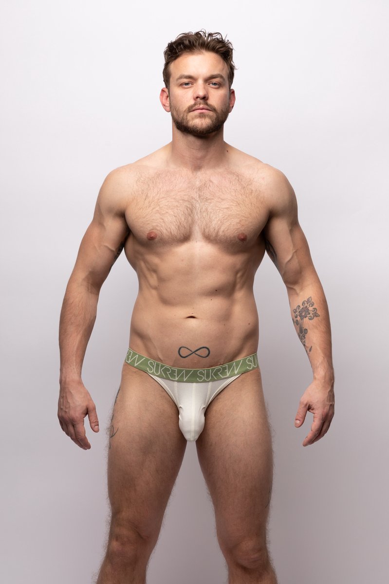 SUKREW - Intimo da Uomo Slips Classic Brief Sapphire XL