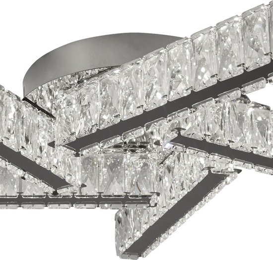 Bussandri Exclusive - Kerstversiering vliegend rendier koudwit 120 LED's wit