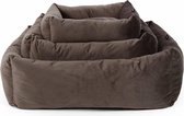 51Degrees North Velvet Hondenmand - Grijs - M - 70 x 50 cm