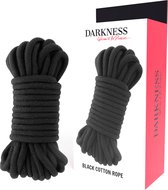 DARKNESS BONDAGE | Darkness Kinbaku / Shibari Rope Black 20 M | Extreme BDSM | Sex Toy voor Mannen | BDSM | Sex Toy voor Koppels | Bondage | Sex Toy voor Vrouwen