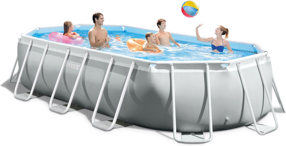 Intex Rechthoekig framezwembad set 26796 - 503 x 274 x 122 cm