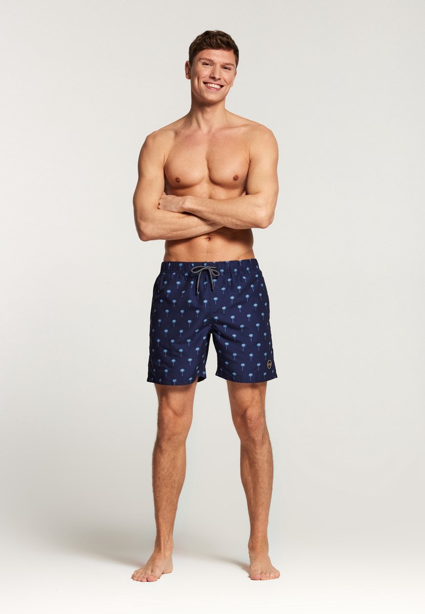 men swimshort scratched shiwi palm — afbeelding 4