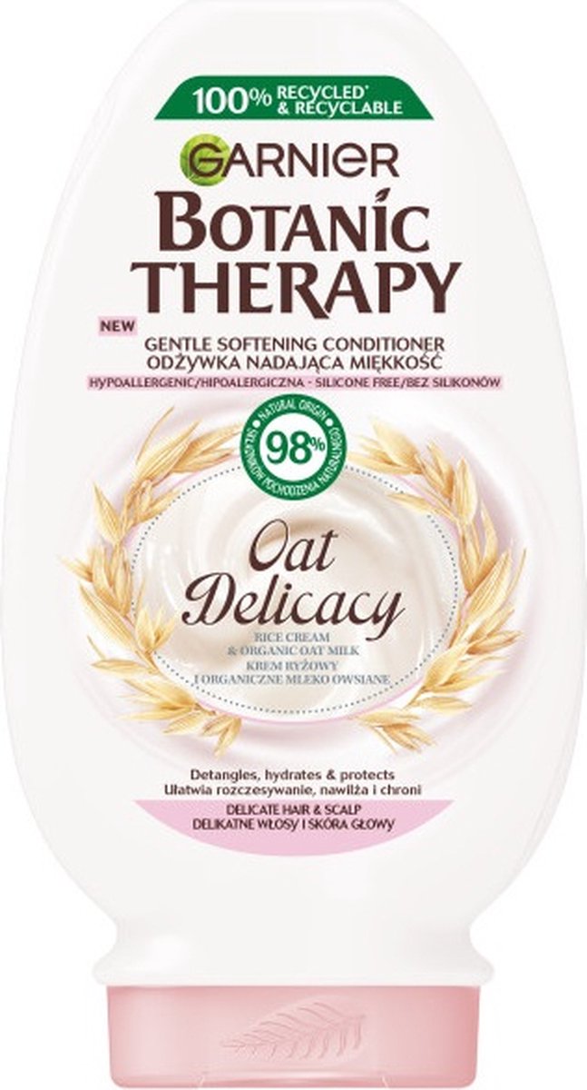 Botanic Therapy Oat Delicacy verzachtende conditioner voor fijn haar en hoofdhuid 200ml