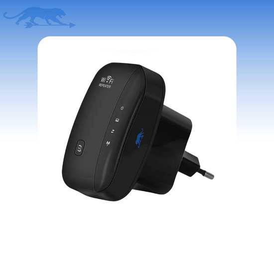 Blue Panther WiFi Versterker stopcontact - Wifi Repeater - 300Mbps -  Draadloos -... | bol.com