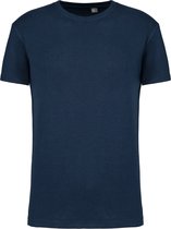 Biologisch unisex T-shirt ronde hals 'BIO190' Kariban Donkerblauw - L
