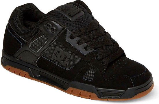 DC Heren Sneaker Pure Black Grey ZWART
