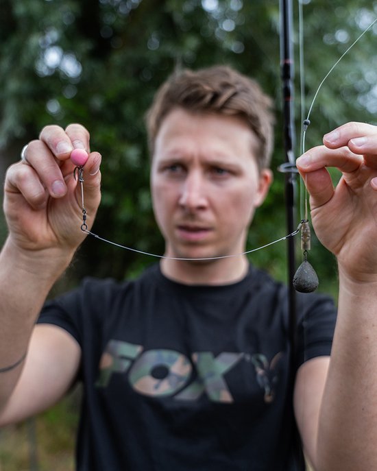 Link Crimpable Illusion Fluorocarbon - 20M Edges Fox van Fox — afbeelding 2