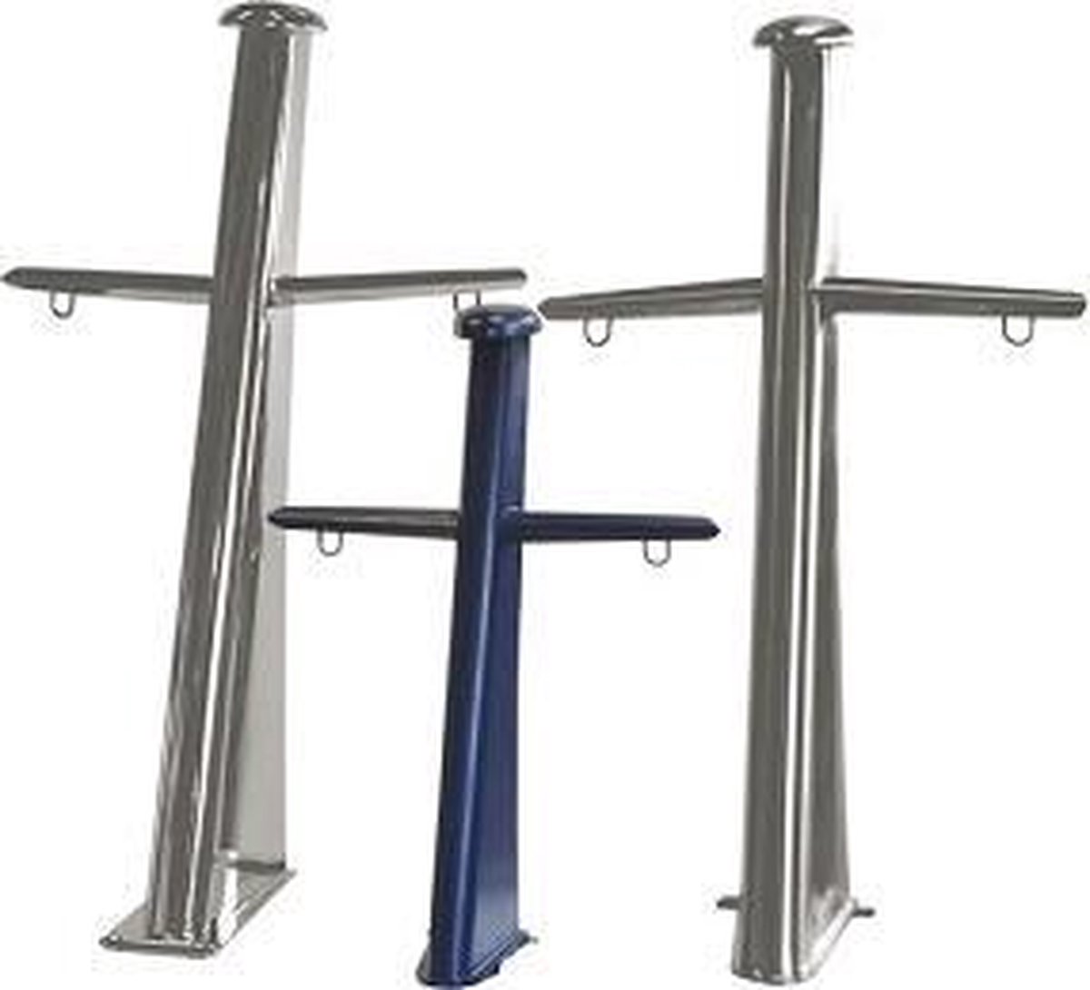 RVS mast 120 cm - gepolijst
