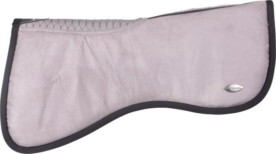 LeMieux Wither Relief Memory Foam Half Pad Schwarz – Sattelauflage Für Pferde Mit Carbon-Mesh Für Bessere Belüftung