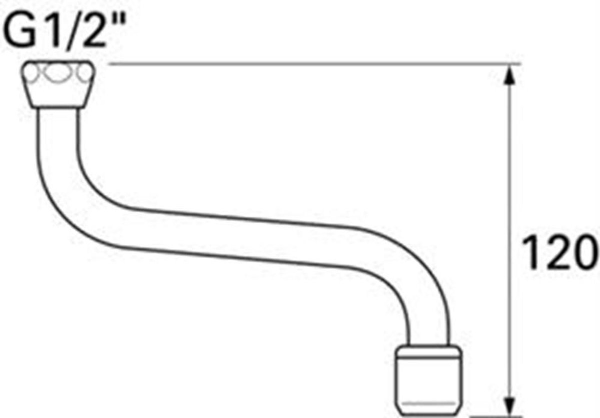 Venlo Uitloop Sanitairkranen F963110Aa