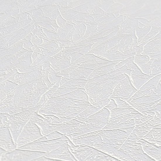 A.S. Création Oververfbaar Vliesbehang – 25 X 1,06 M, Wit, FSC-gecertificeerd En RAL-GZ 479, Made In Germany