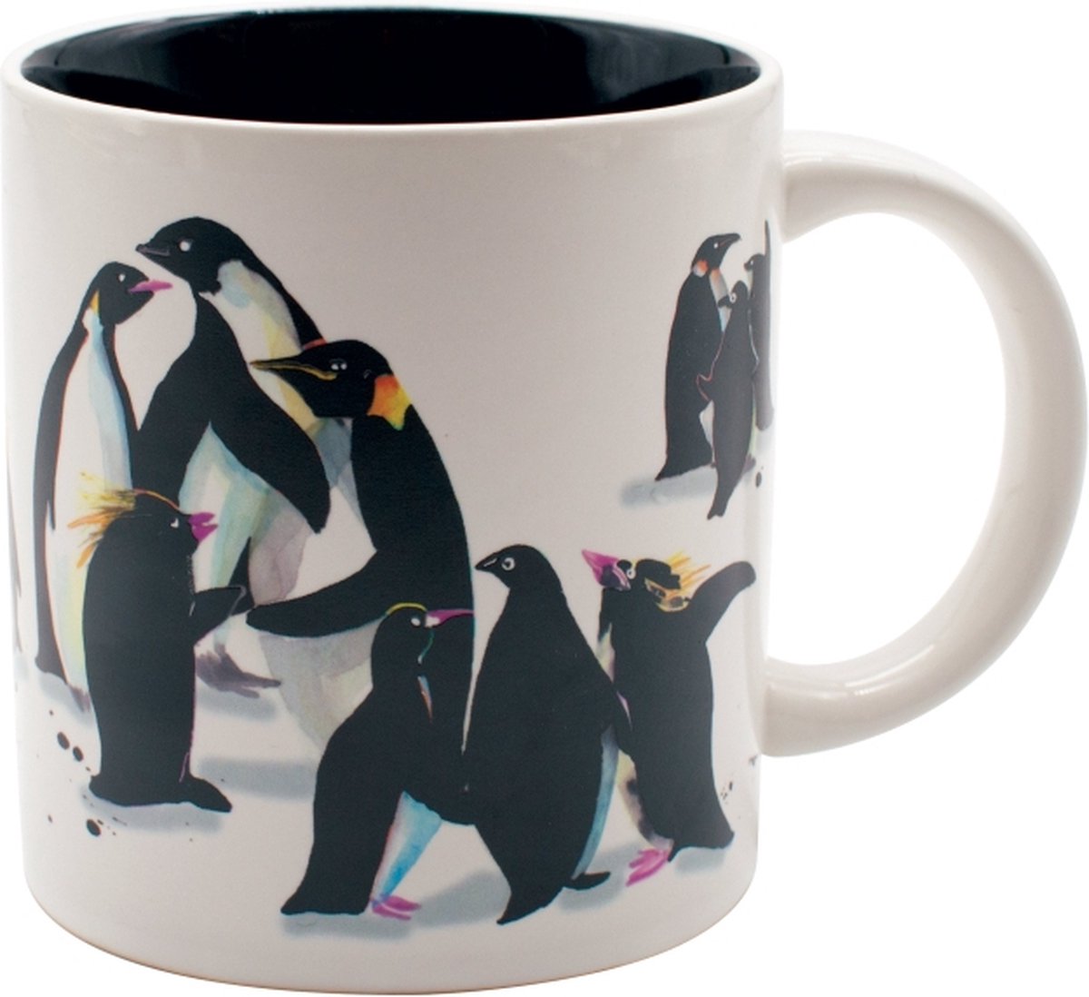 Unemployed Philosophers Guild Magische Mok - Penguin Party