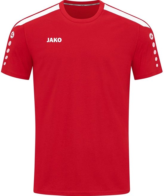 JAKO Power T-Shirt Rood Maat 3XL