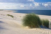 Fotobehang Sylt Beach Sea Sand | XL - 208cm x 146cm | 130g/m2 Vlies