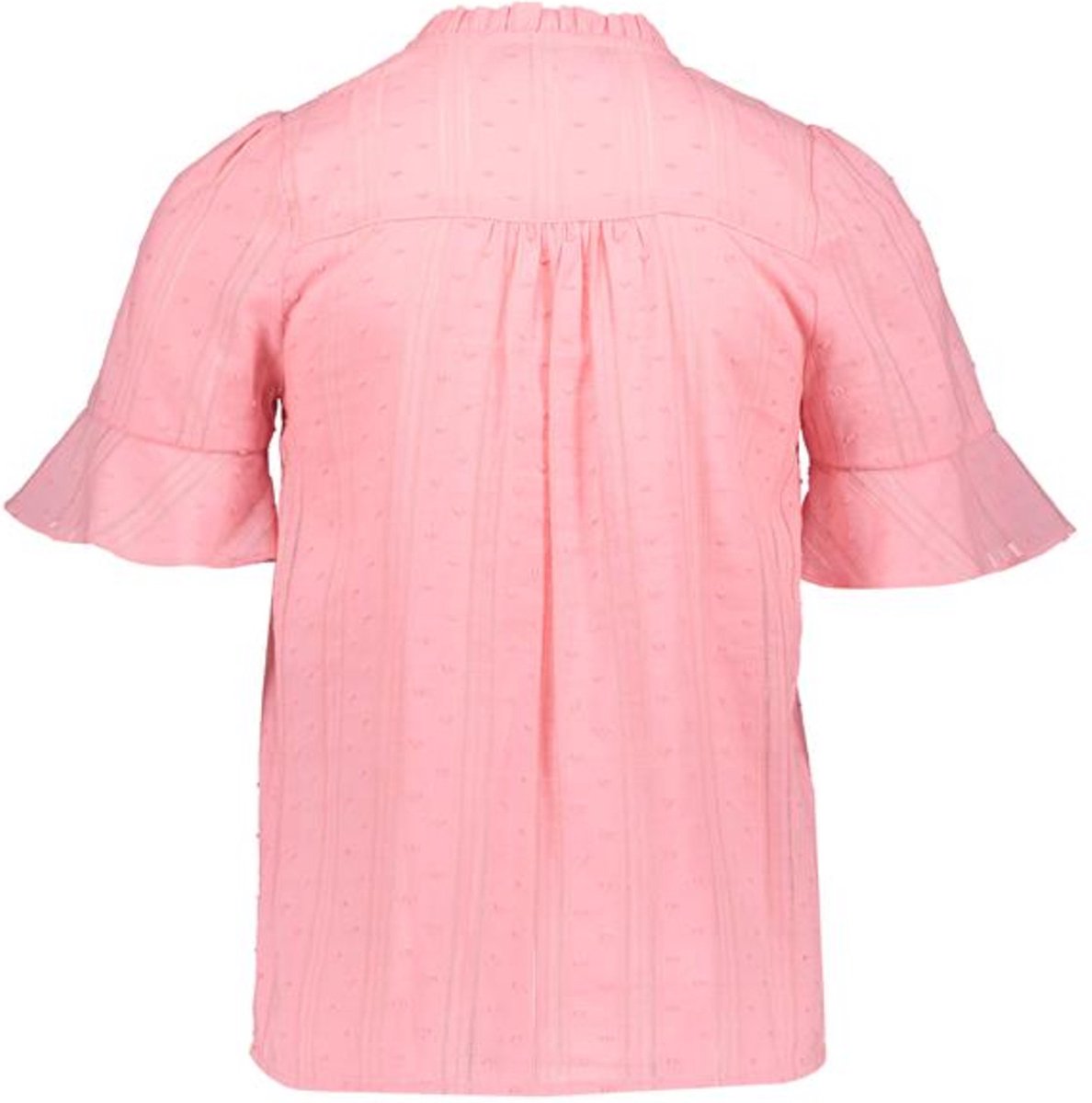 Geisha Top ss with dots pink 164