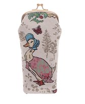 Brillenhouder - Brillenkoker - Gobelinstof - Peter Rabbit - Jemima - Gans