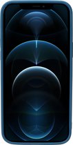 Mobiparts hoesje geschikt voor de Apple iPhone 12/12 Pro - Siliconen - Blauw