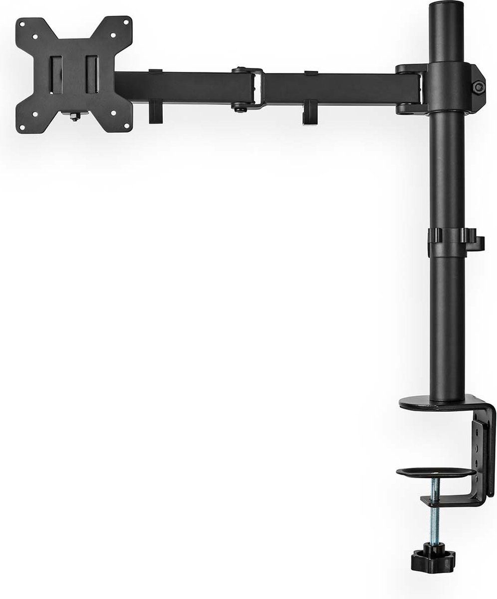 Nedis Monitorbeugel voor Bureaus - 1 Scherm(en) - 15 - 32 " - 75x75 / 100x100 - Draai- en Kantelbaar