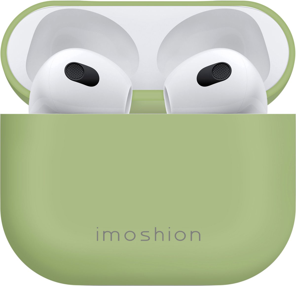 AirPods 3 (2021) Hoesje - iMoshion Hardcover Case - Groen