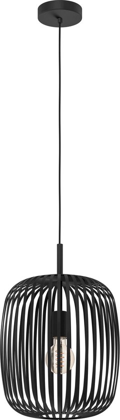 EGLO Romazzina Hanglamp - E27 - Ø 32,5 cm - Zwart