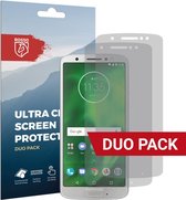 Rosso Motorola Moto G6 Ultra Clear Screen Protector Duo Pack