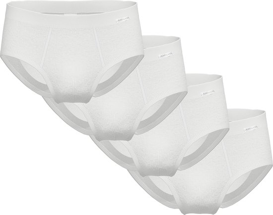 Ammann Heren slip / onderbroek 4 pack Organic Cotton Doppelripp