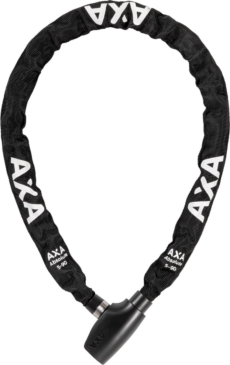 AXA Absolute 5 Kettingslot - Slot voor Fietsen - 110 cm - 5 mm - Zwart ...