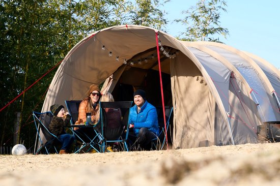 NOMAD® Dogon 4 Air Porch - Beige - Ademend Buitendoek - Past op de Dogon 4 (+2) Air van NOMAD — afbeelding 3