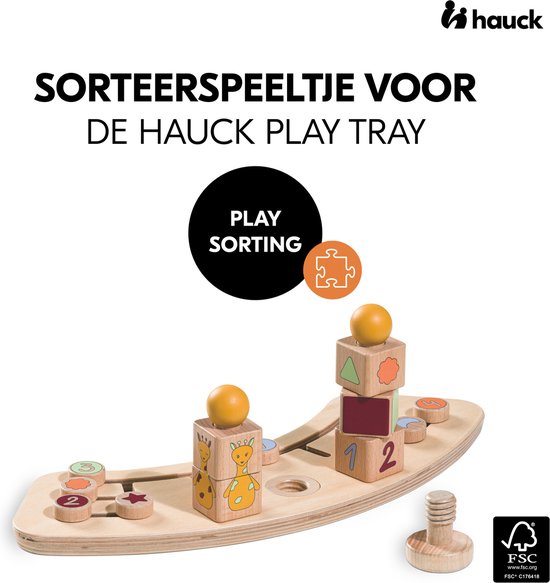 Hauck Play Sorting Giraffe Play tray - Giraffe van Hauck — afbeelding 5