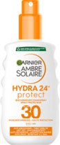 2x Garnier Ambre Solaire Hydra 24 Zonnebrandspray SPF 30 200 ml