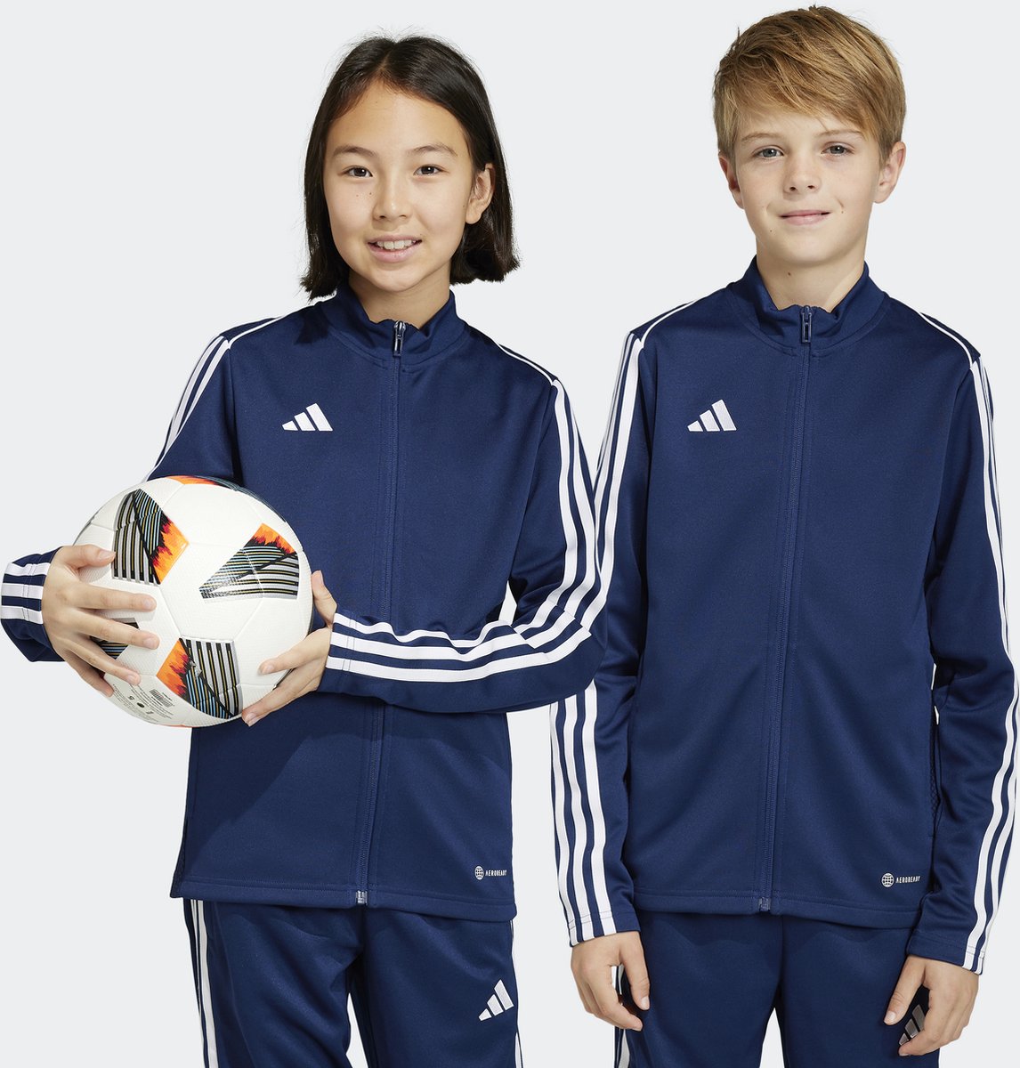 adidas Performance Tiro 23 League Training Jack - Kinderen - Blauw- 128